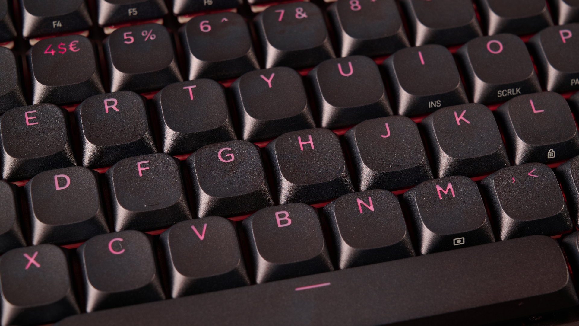 A black Corsair Vanguard Air 99 Wireless low-profile mechanical keyboard