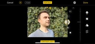 iPhone 11 Pro's portrait lighting effects