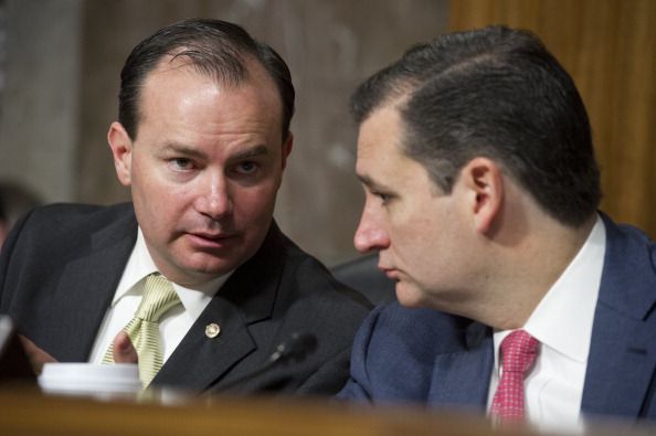 Sen. Mike Lee and Sen. Ted Cruz.