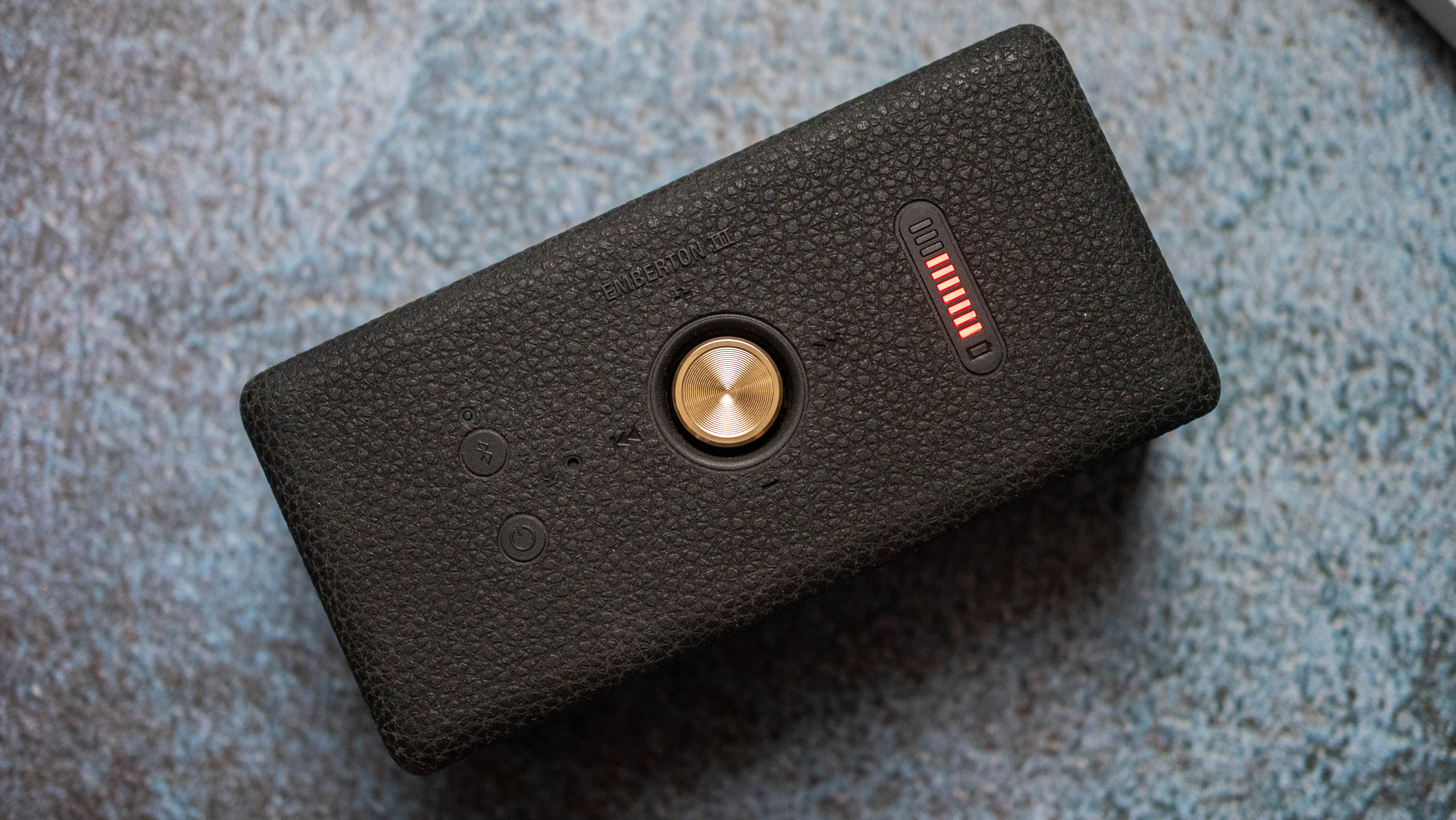 Marshall Emberton III testing on Android Central