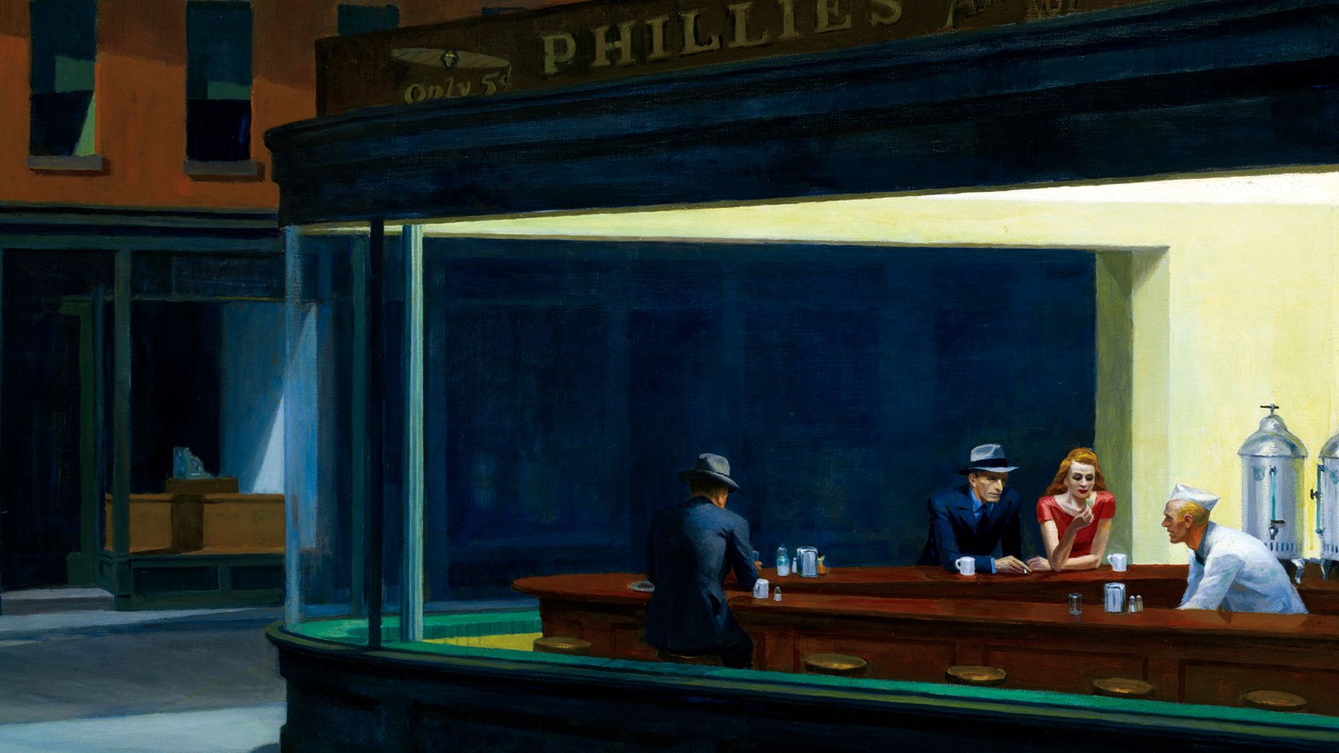 Nighthawks by Edward Hopper