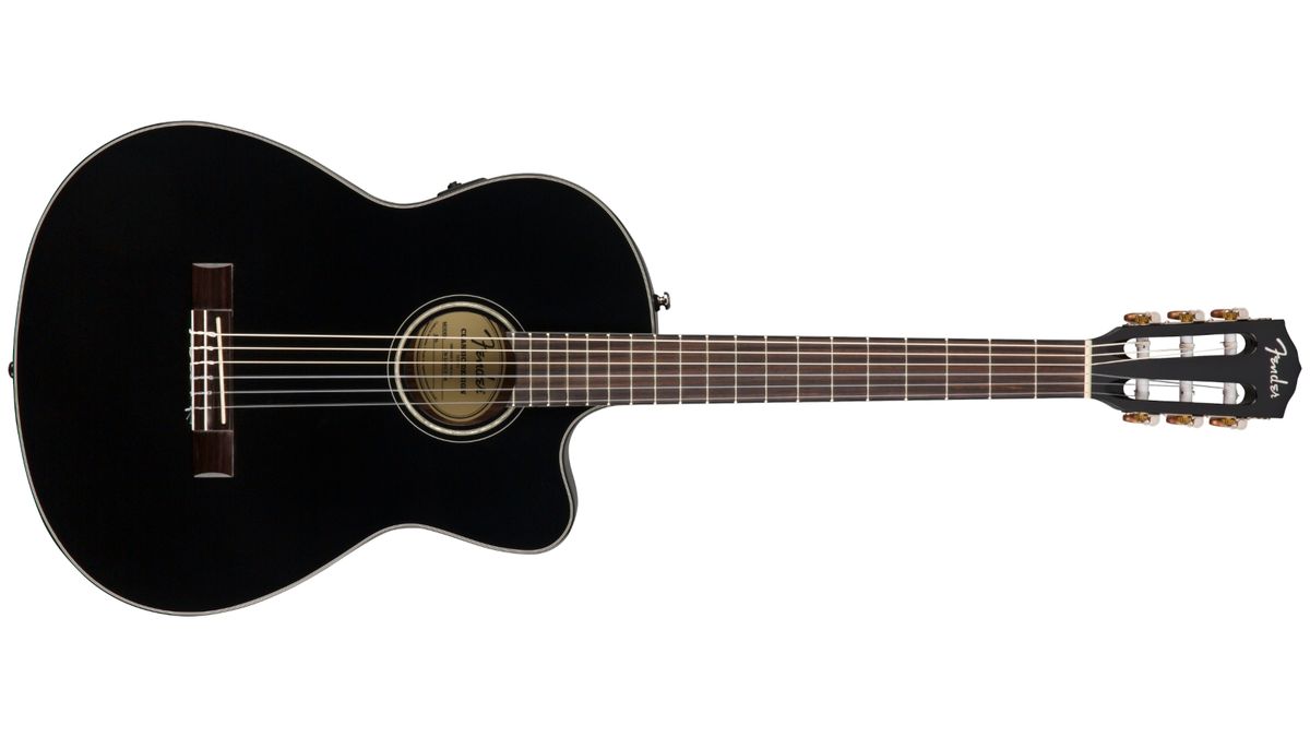 Fender CN-140SCE in Black finish