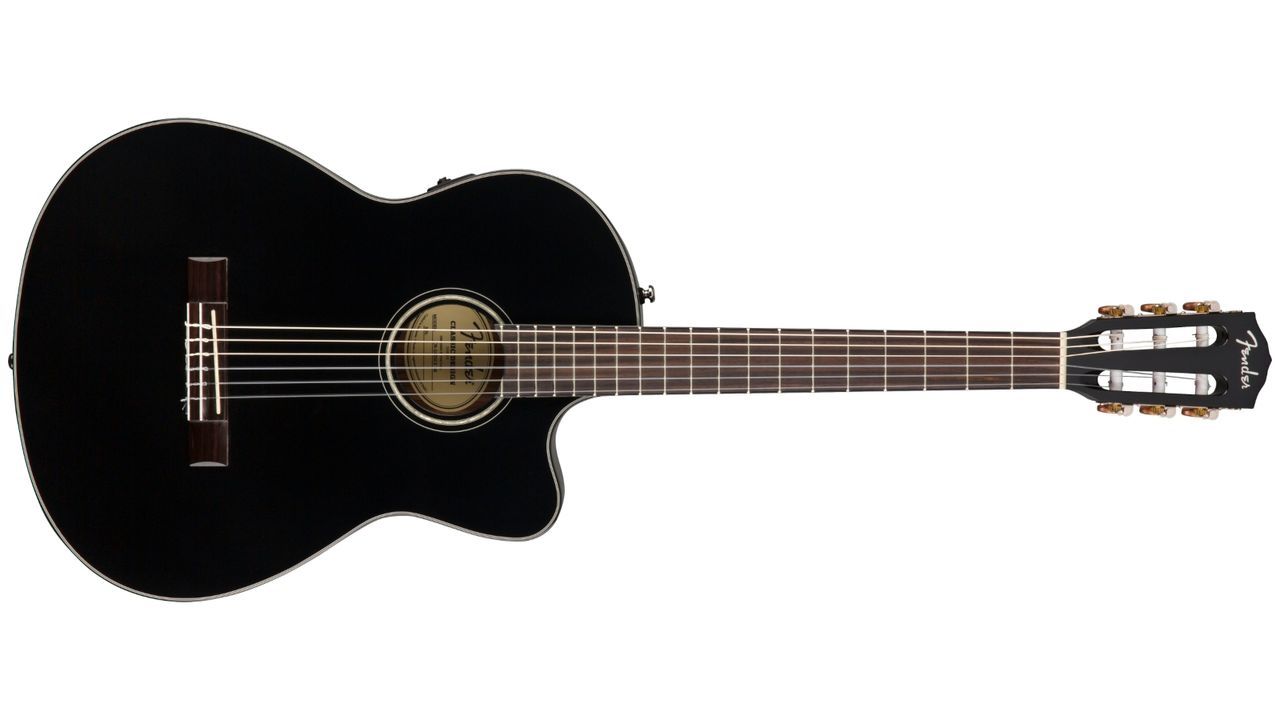 Fender CN-140SCE in Black finish