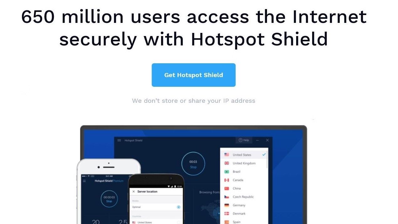 Hotspot Shield review | Creative Bloq