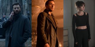 Chris Evans on Defending Jacob; Ryan Gosling in Blade Runner 2049; Ana De Armas in Blade Runner 2049
