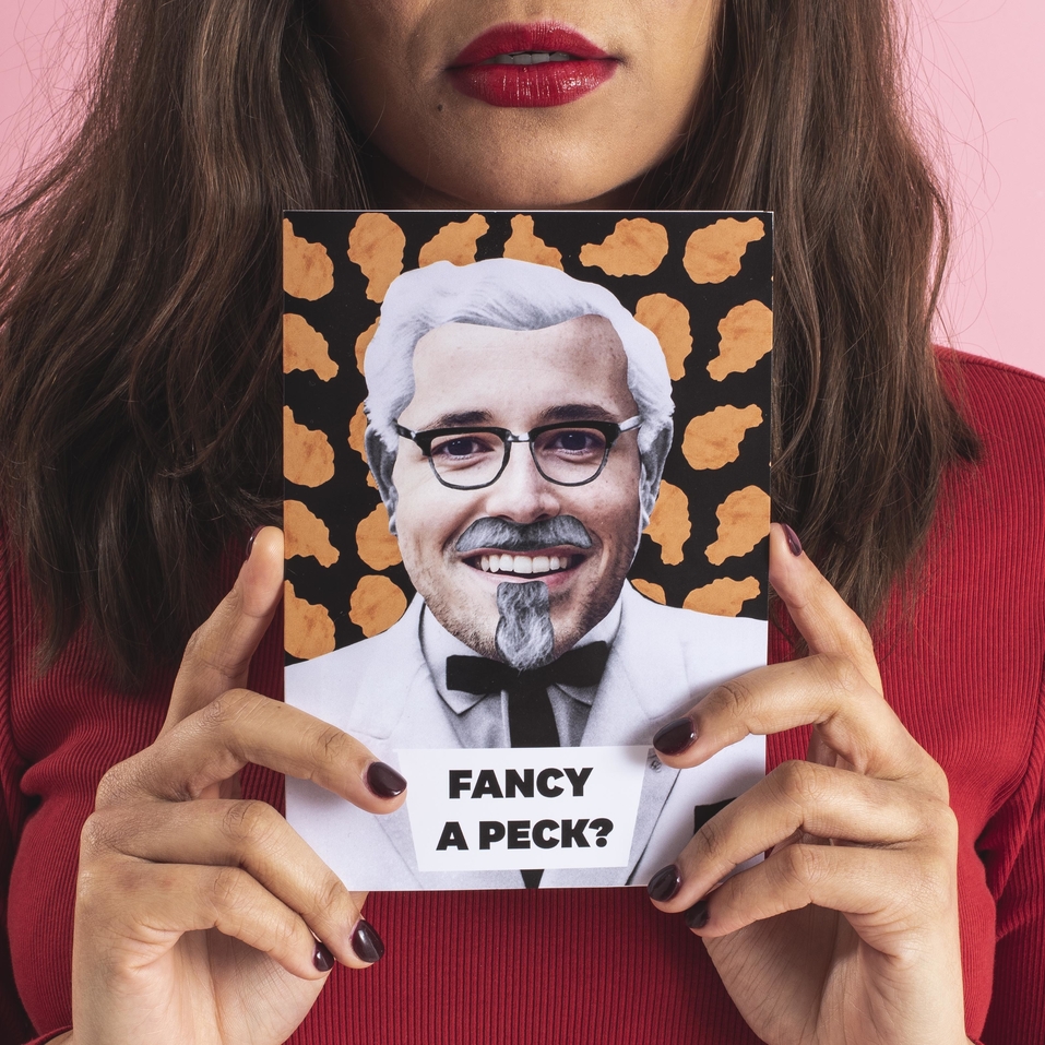 KFC have launched a Valentine’s card that smells like fried chicken