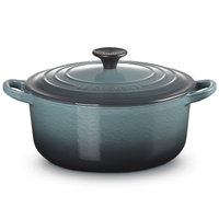 Le Creuset Signature Cast Iron Round Casserole in Ocean (20cm/2.4L) - was £215, now £107.50 at eCookshop