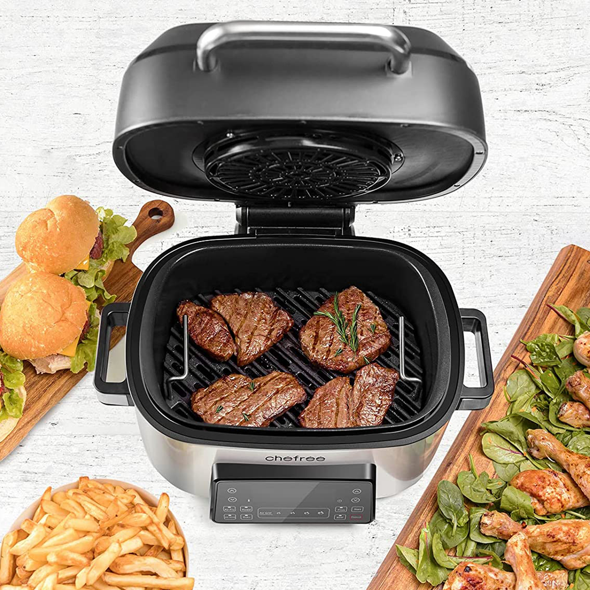 AIRFRYER À AIR CHAUD MULTIFONCTION 🤩 CHEFREE AFG01 Grill Air Fryer 