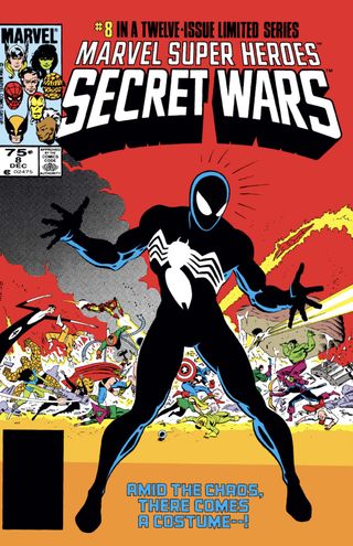 Secret Wars #8 cover art