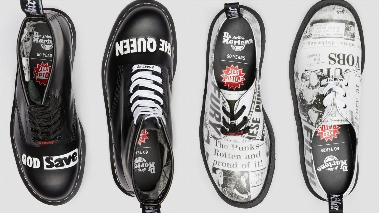 Dr Martens show their rebellious spirit with new Sex Pistols