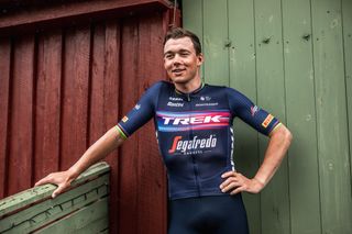 Mads Pedersen in the Trek-Segafredo 2022 Tour de France kit
