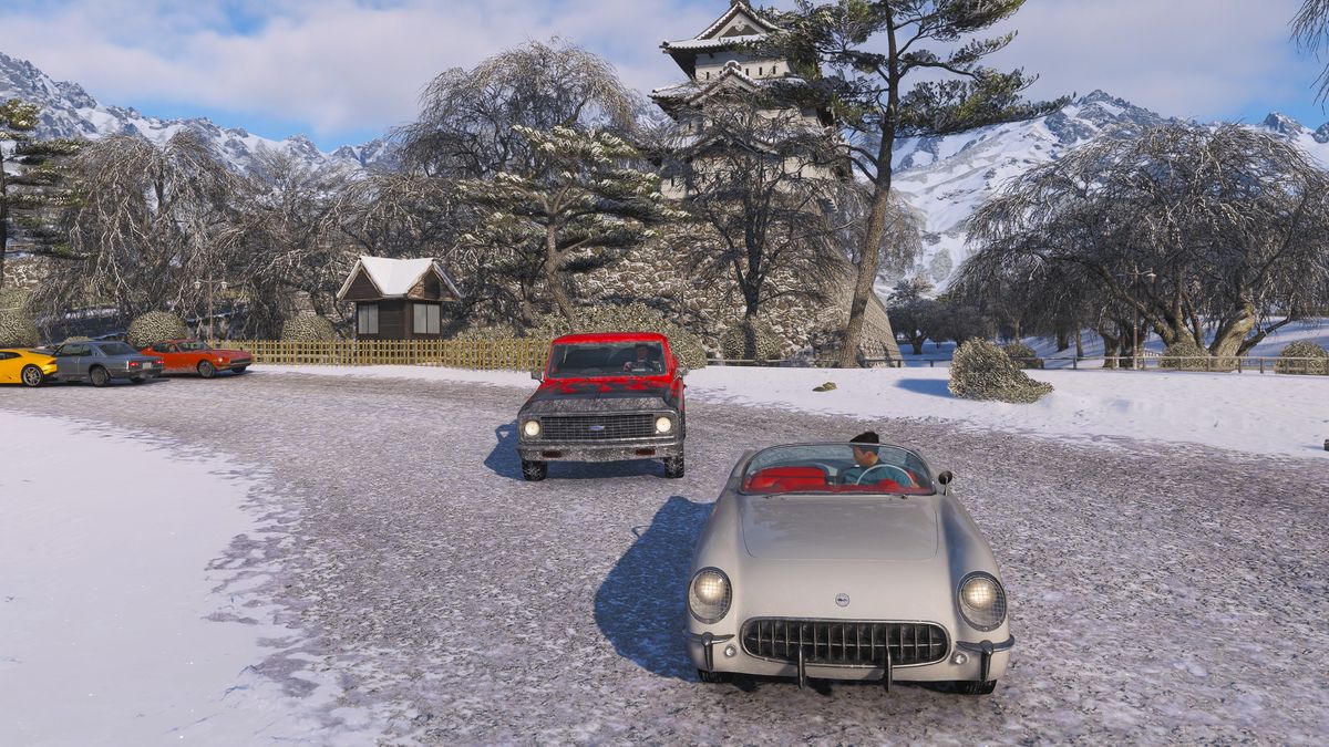 Where to find Hirosaki Castle in Forza Horizon 6