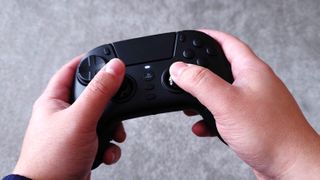 Razer Raiju V3 Pro controller being held