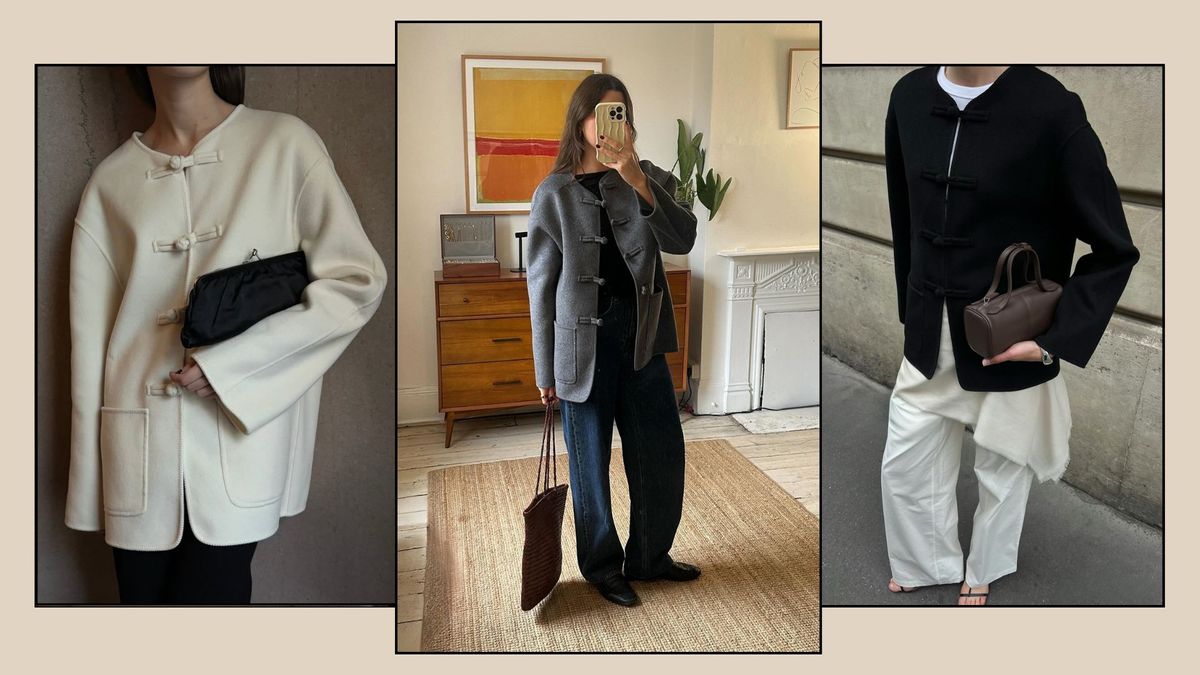 桃*ン様 Jieda WOOL RIB JACKET size2 Mandarin wool jacket in brown - Rohe | Mytheresa