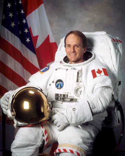 Astronaut Steven MacLean