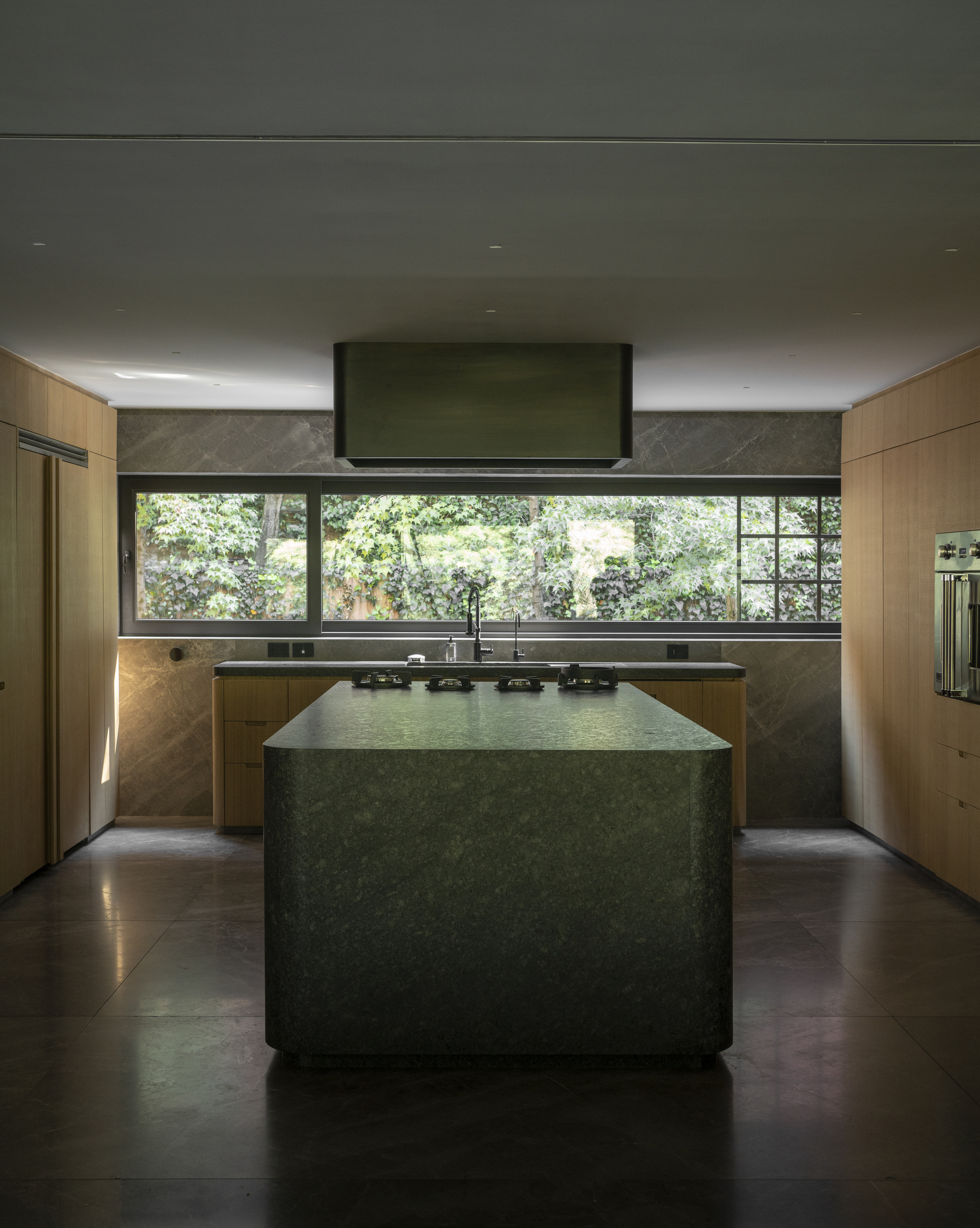 A large, monolithic island made for all functions