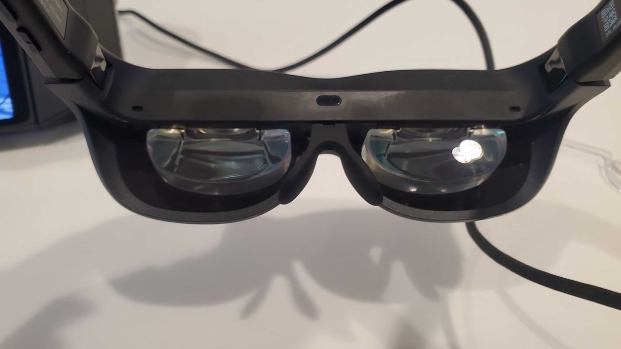 black AR glasses