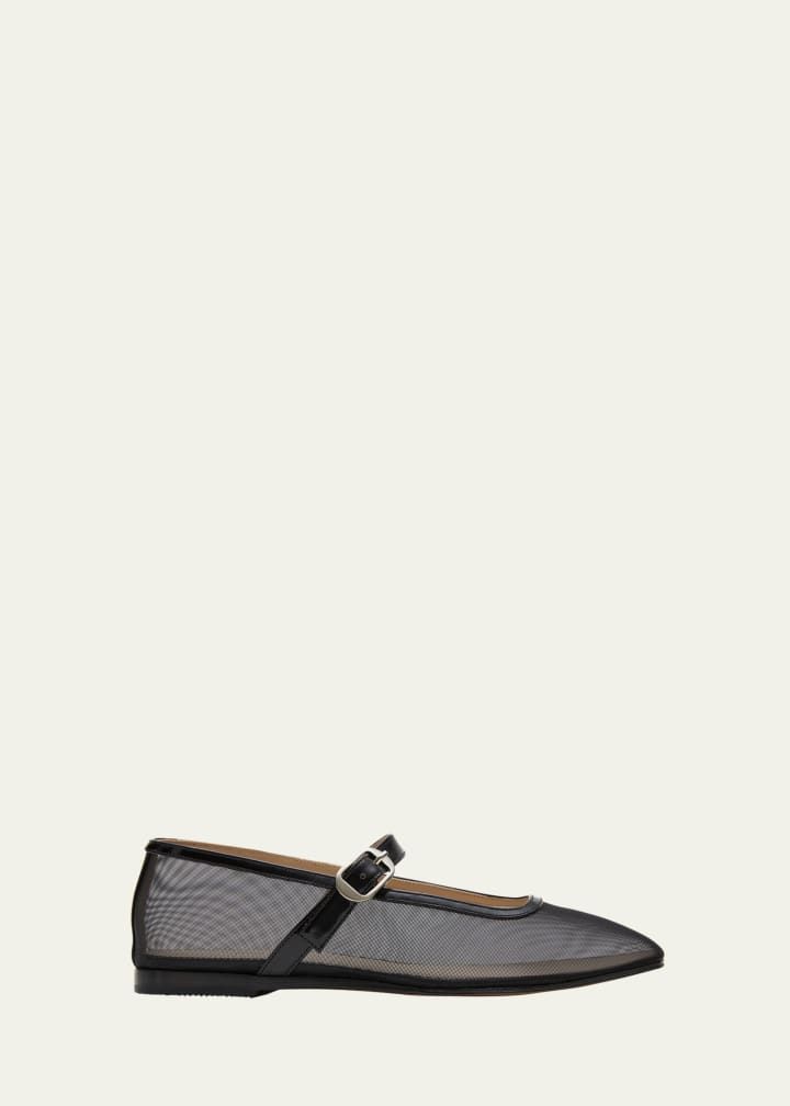 Vintage Sport Leather & Mesh Flat main image 1