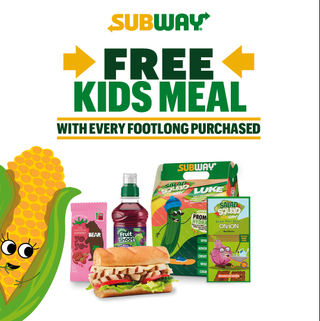 Subway free kids meals