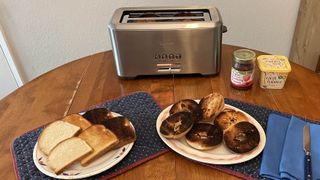 Breville Bit More 4-Slice Toaster with test results