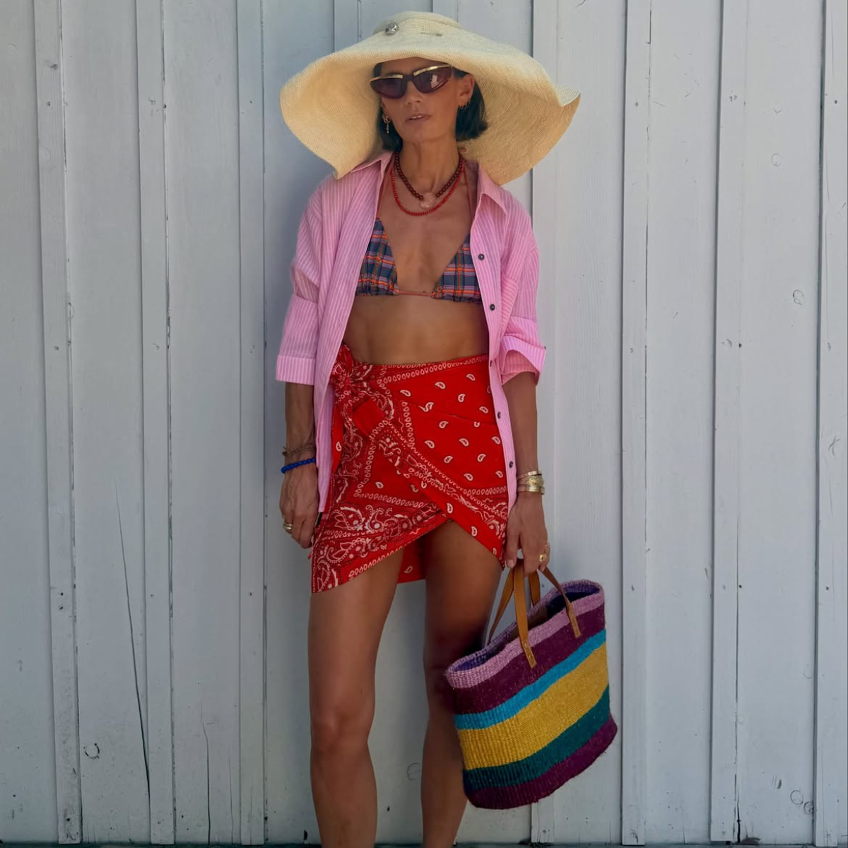 Last-Minute Packing for Your Beach Holiday? All You Need Is Your Favourite Shirt and This Throwback 90s Item