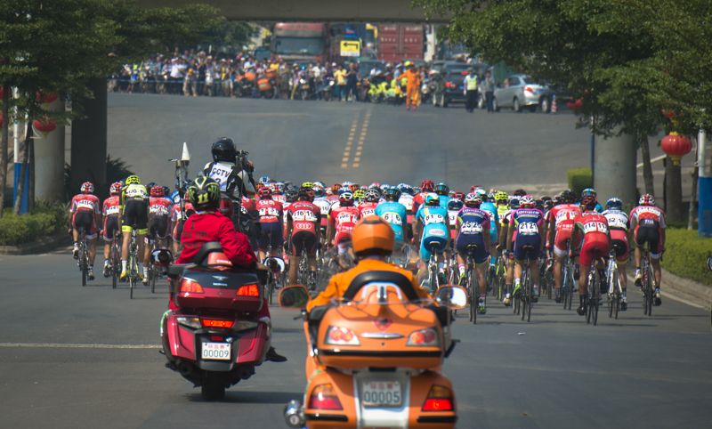Stage 1 of the 2015 Tour of Hainan