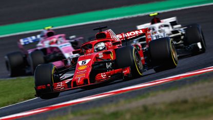 Sebastian Vettel Ferrari F1 Japan GP