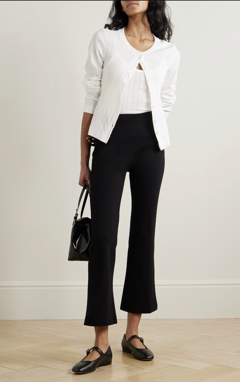 Leset, Rio Cropped Flared Pants