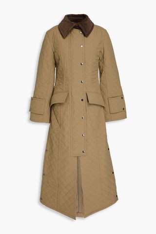 Pinelope Quilted Woven Coat