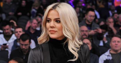 Khloe Kardashian attends a basketball game between the Los Angeles Lakers and the Cleveland Cavaliers at Staples Center on January 13, 2019 in Los Angeles, California.