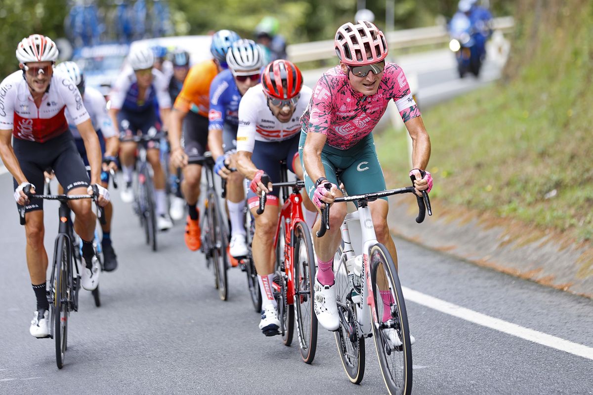 Vuelta Espana 2022 - 77th edition - 6th stage - Bilbao - Pico Jano 181,2 km - 25/08/2022 - Mark Padun (UKR - EF Education - EasyPost) - photo Luis Angel Gomez/SprintCyclingAgency&Acirc;&copy;2022