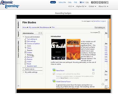 Video Tutorial: Moodle 2.5 – Awarding Badges Training