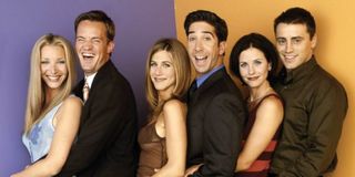 friends cast smiling