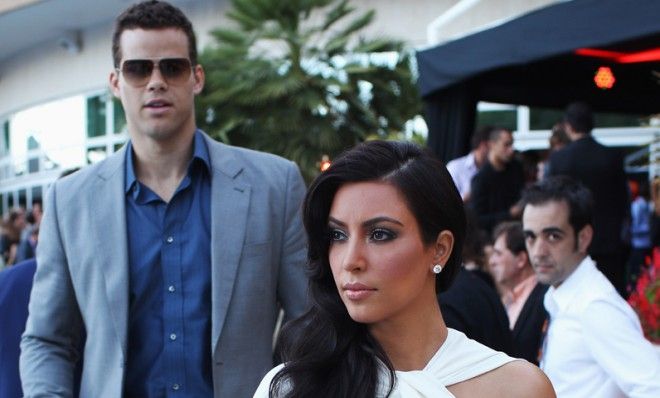 Kim Kardashian and Kris Humphries