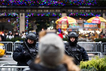 New York police are preparing the biggest security detail ever ahead of New Year's Eve.