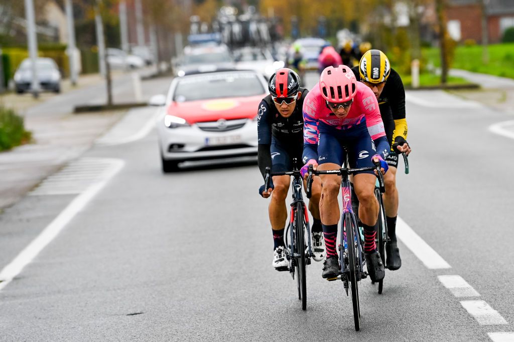 Belgian Sep Vanmarcke (EF Pro Cycling) in the Driedaagse De Panne