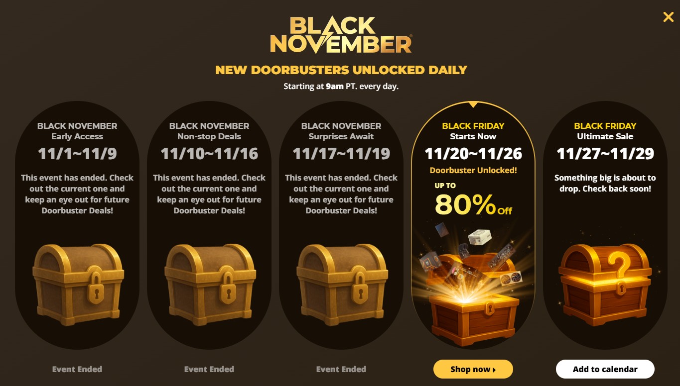 Newegg Doorbuster deals