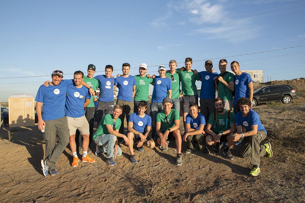 Novo Nordisk bond over building homes for poor families in Rosarito, Mexico.