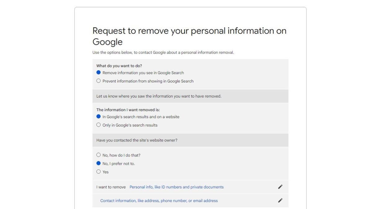 You can finally remove your phone number and email address from Google