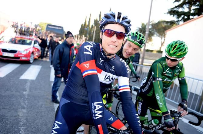 Sylvain Chavanel (IAM Cycling) prior to stage 1 at Tour M&eacute;diterran&eacute;en