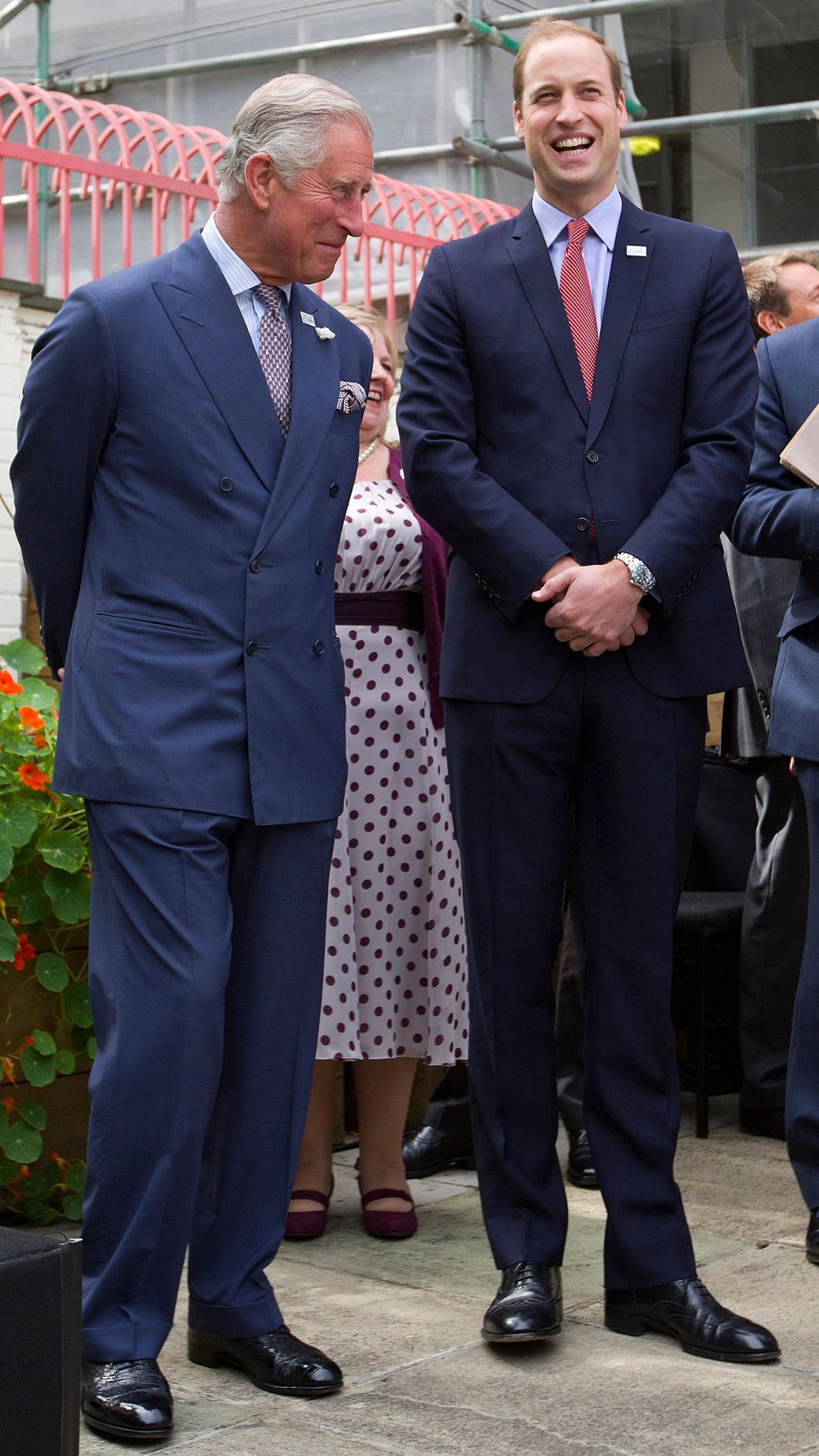 King Charles and Prince William.