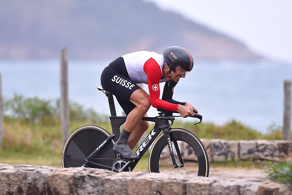 Fabian Cancellara (Switzerland) wins gold medal time trial in Rio