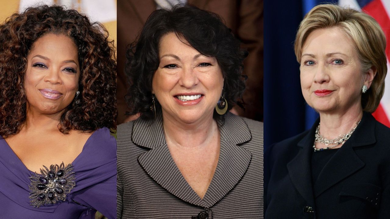 Oprah Winfey, Sonia Sotomayor &amp; Hillary Clinton