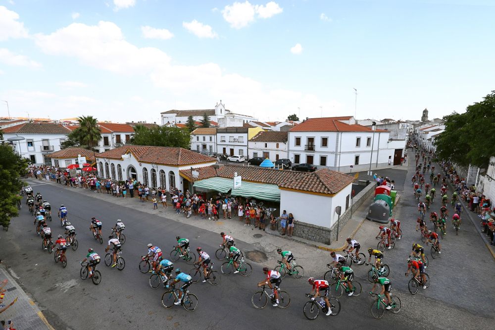Scenery along the route of stage 8 at the Vuelta