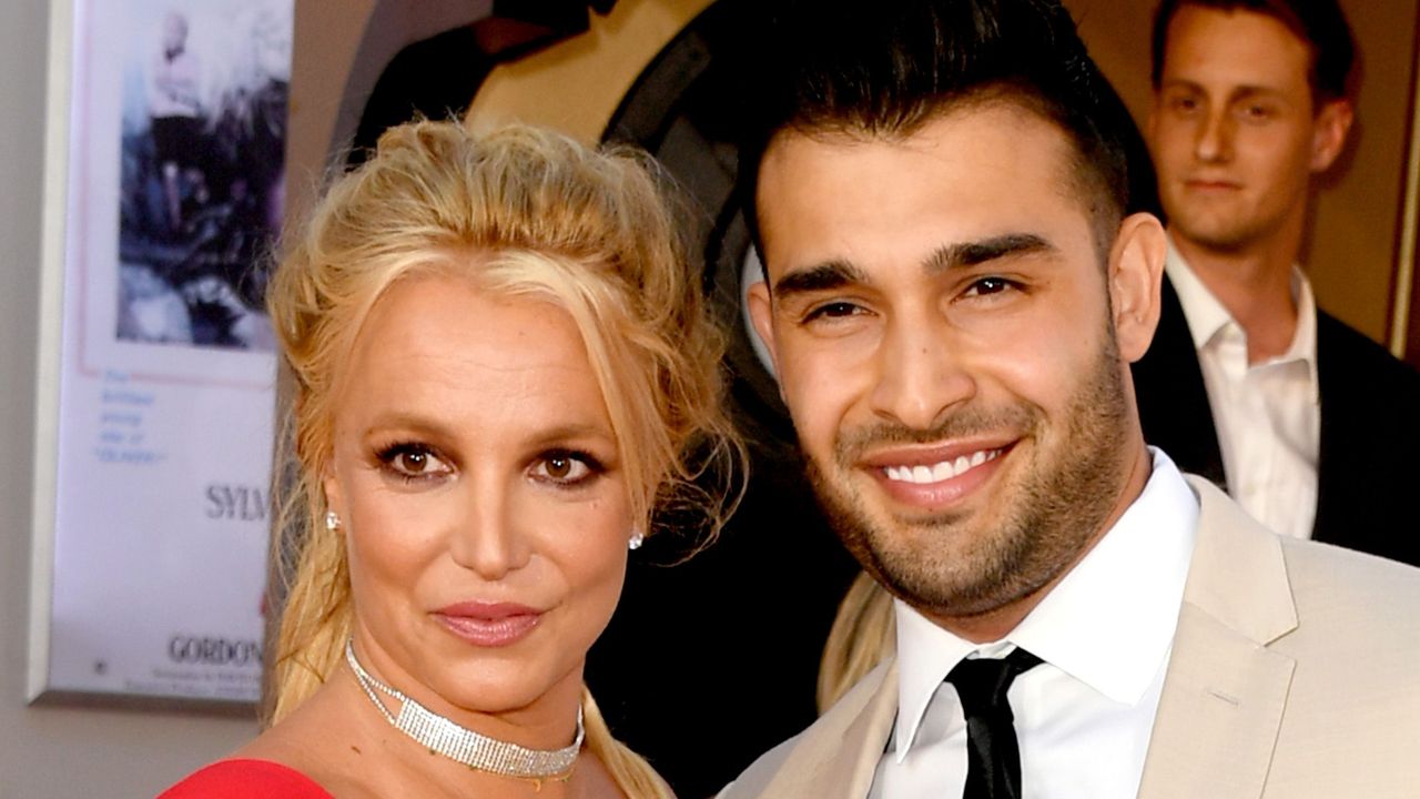 Britney Spears and Sam Asghari