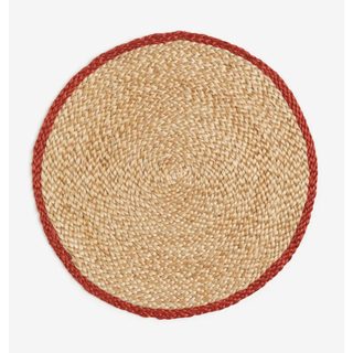 Round jute placemat