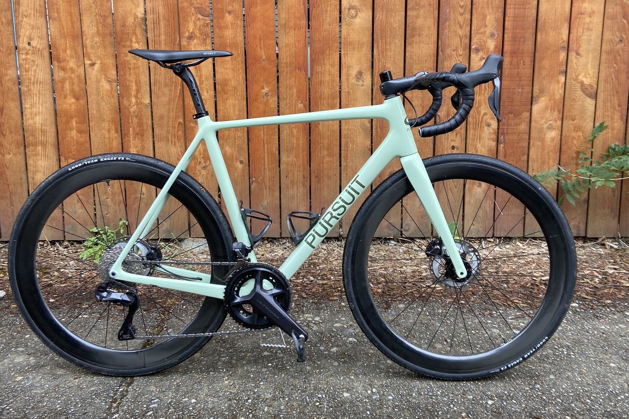 Pursuit Cycles, based in Bozeman, MT, which specializes in carbon bicycles