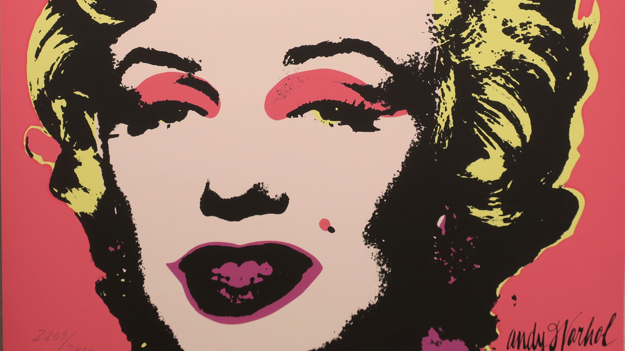 Andy Warhol&amp;#039;s Marilyn Monroe print