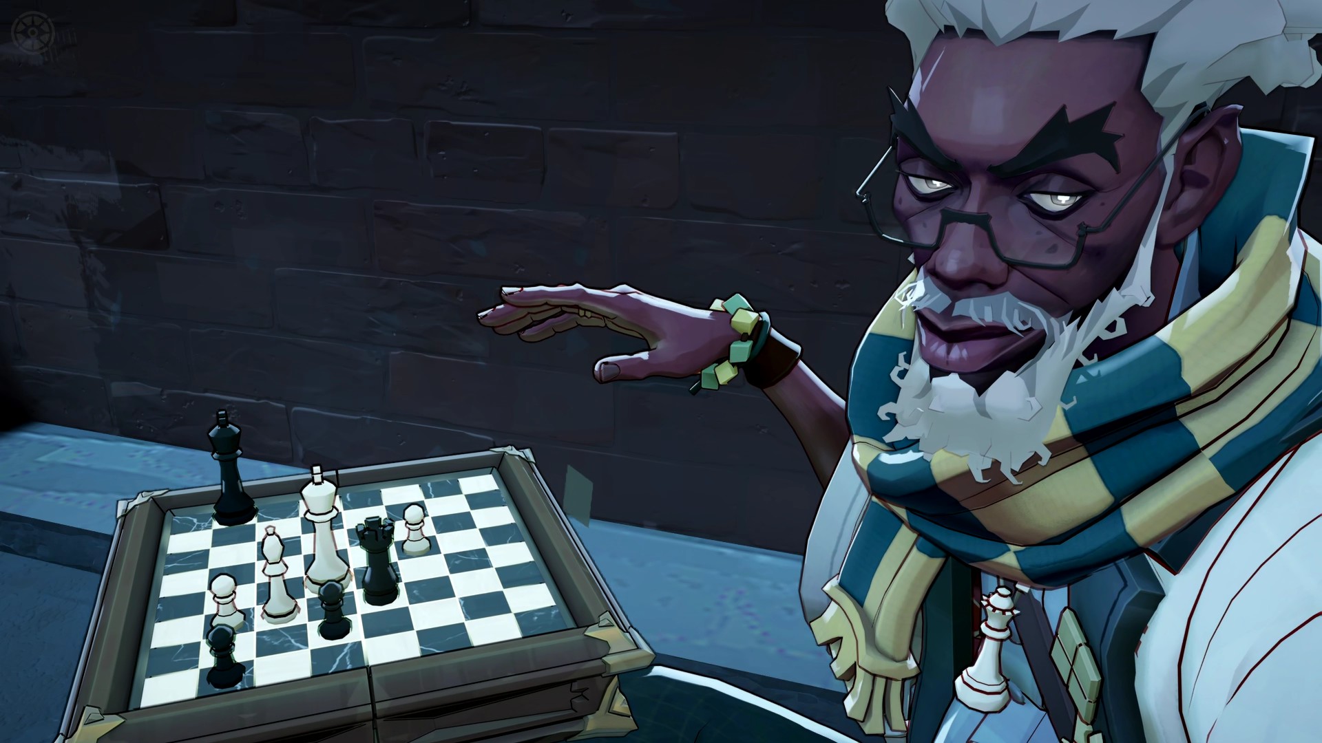 Solomon and his chess board.