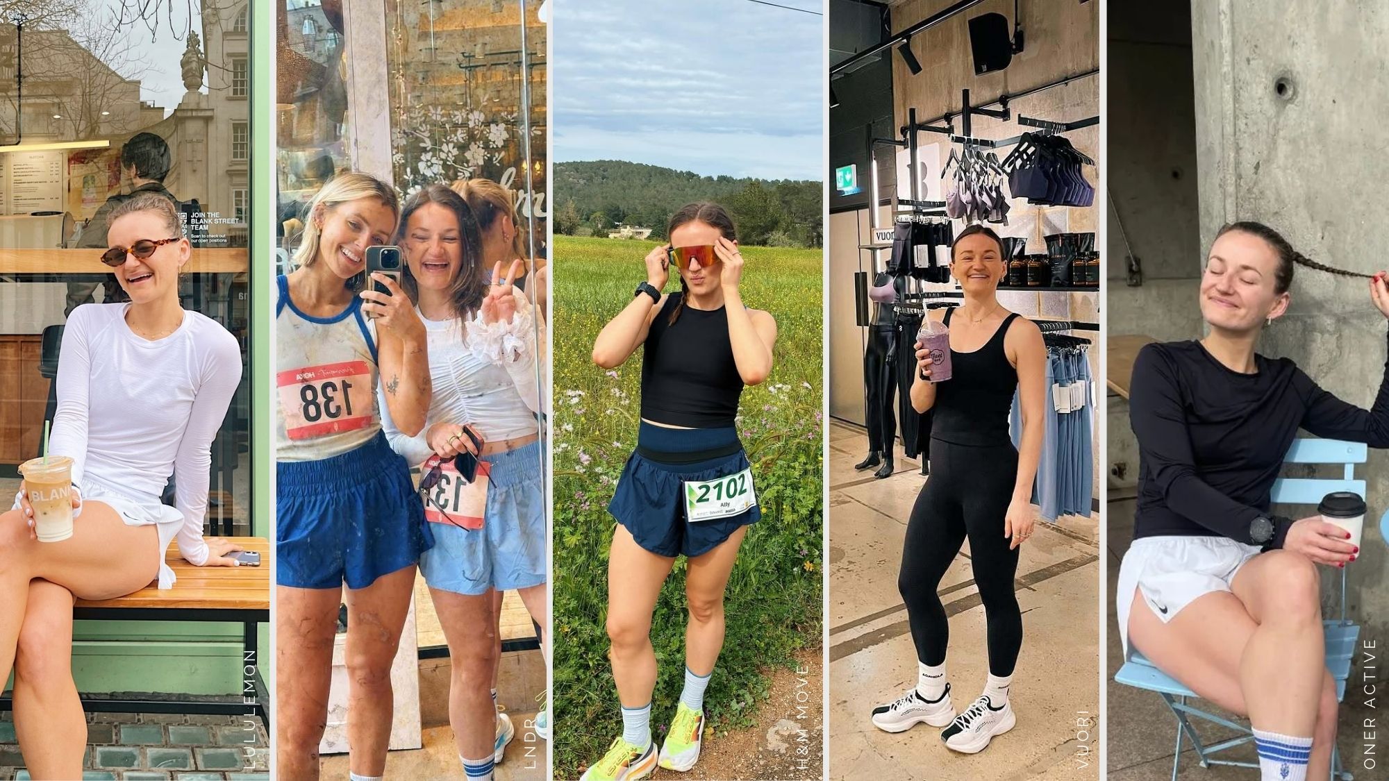 Best workout tops: Ally testing the workout tops in this article